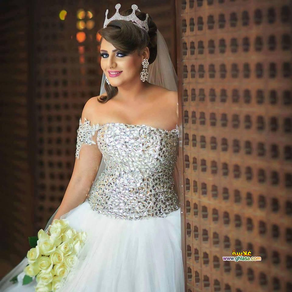 احدث صور فساتين زفاف فخمة