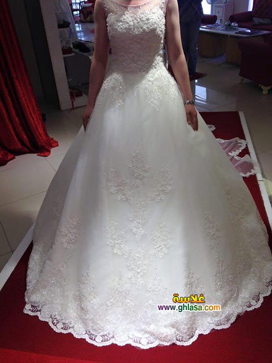 فستان زفاف ابيض فساتين زفاف ليلة العمر 2018