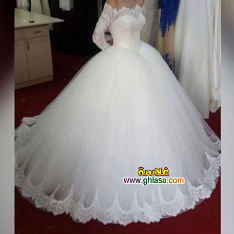 صور فساتين زفاف جميلة للعروسة الشيك