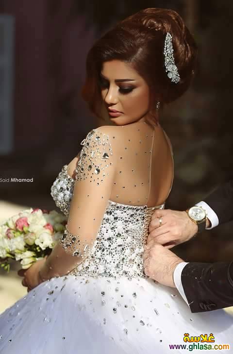 صور فساتين زفاف 2018 جديدة