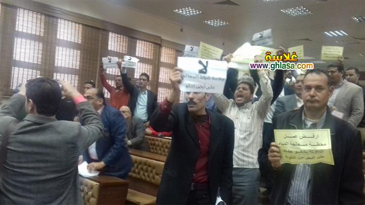 اهالى ادكو يرفضون انشاء محطة معالجة المياة الملوثة على ارض مدينة ادكو