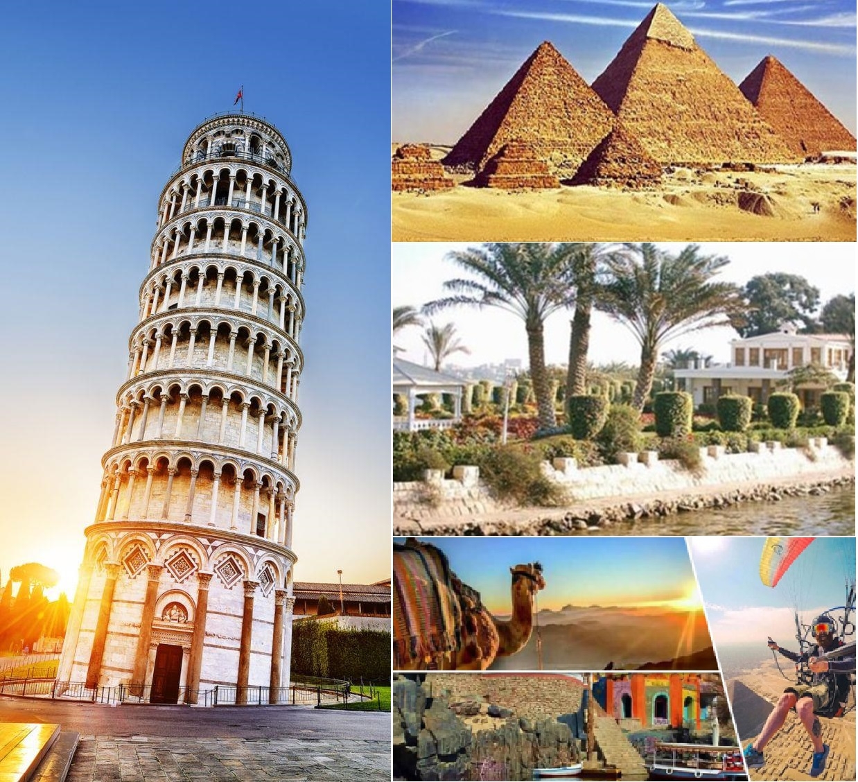 بحث عن السياحة و انواع السياحة في مصر و مقاومات السياحة جاهز للطبع